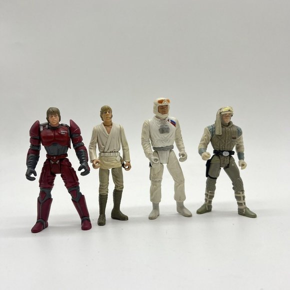 Starwars Kenner Luke Skywalker Gunner Empire Imperial Guard Hoth & Pilot Figures - Picture 1 of 3